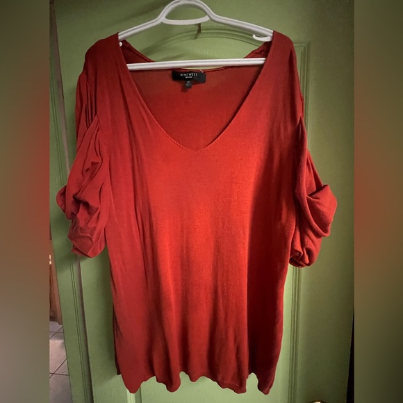 Nine West puffy sleeves shirt - Picture 1 of 1